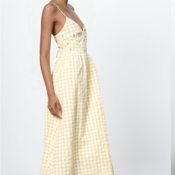 GINGHAM DRESS - Picture 6 of 6